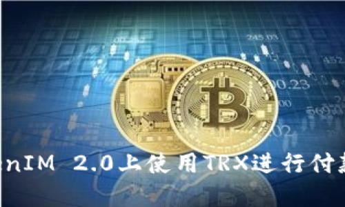 如何在TokenIM 2.0上使用TRX进行付款:全面指南