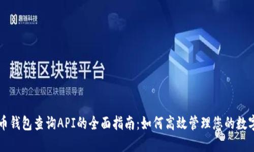 比特币钱包查询API的全面指南:如何高效管理您的数字资产