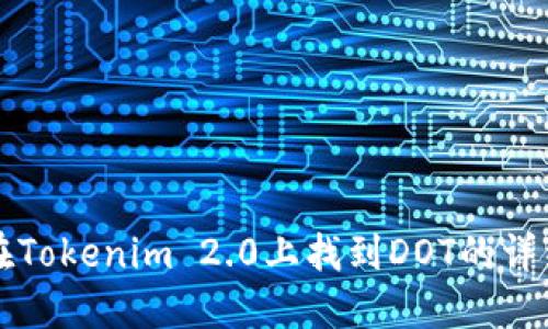 如何在Tokenim 2.0上找到DOT的详细指南